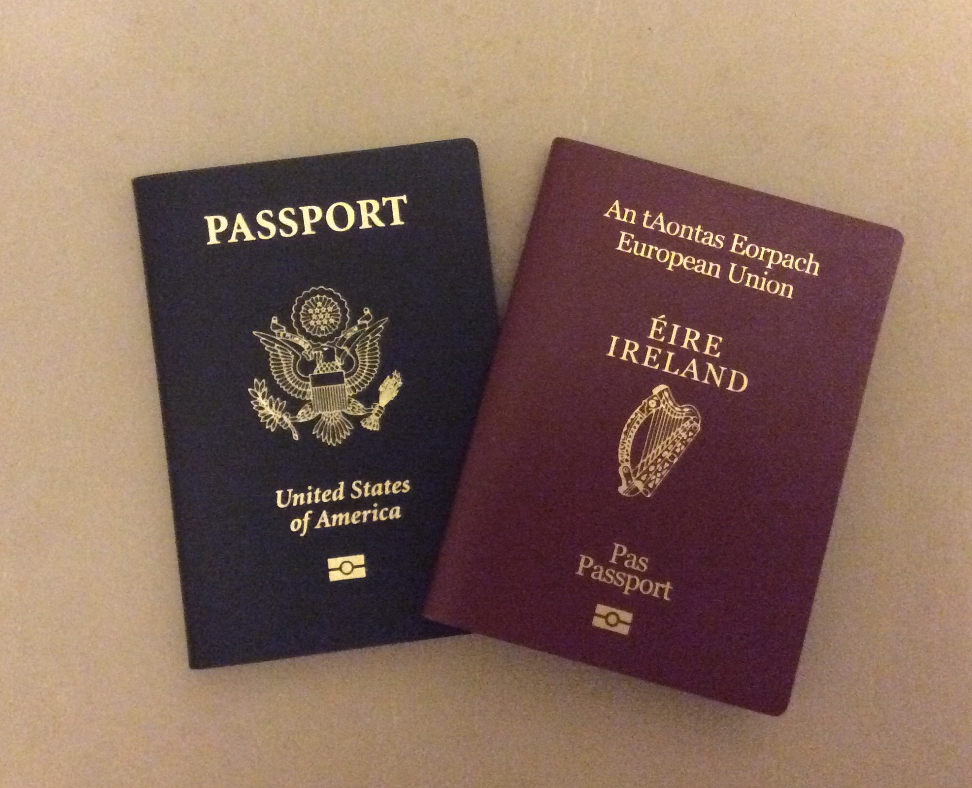 irish traveller passport