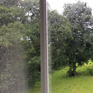 Rain in Ireland in July